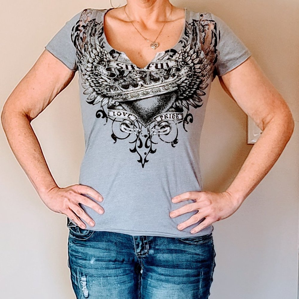 Affliction  Graphic T-Shirt